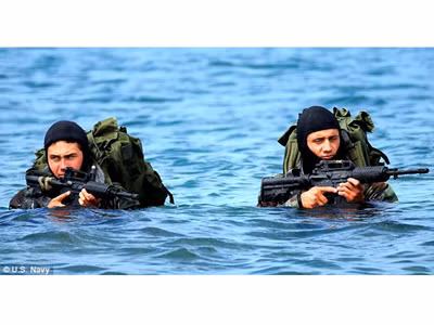 Tổng thống Mỹ tiếp đội đặc nhiệm SEAL diệt bin Laden