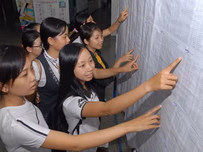 Điểm sàn và trường tư