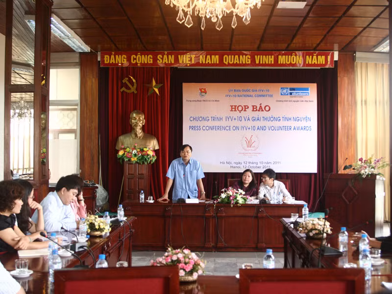 Ra mắt giải thưởng 'Tình nguyện viên xuất sắc'