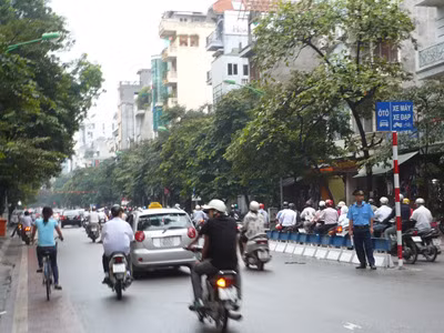 Chưa phải phân làn mà tách dòng phương tiện