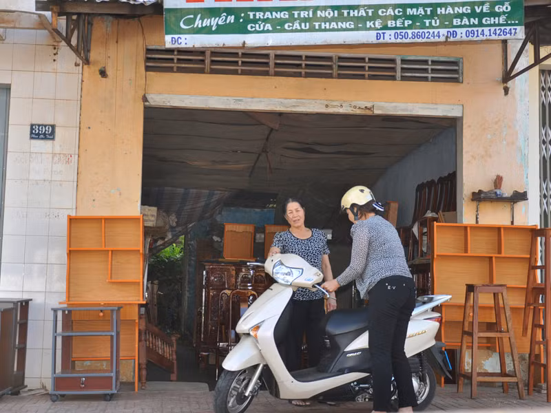 Căn nhà 399 Phan Chu Trinh cô Huyền đã “ tặng bố đẻ”