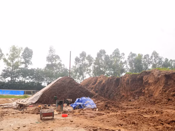 Khu vực chính xảy ra vụ nổ chiều 8-10. Ảnh: Tuấn Nguyễn