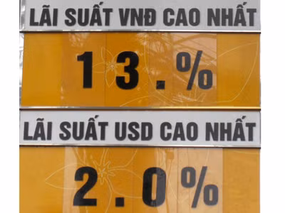 Âm thầm vượt trần lãi suất