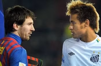 Messi hưng phấn với phong độ chói sáng của Neymar