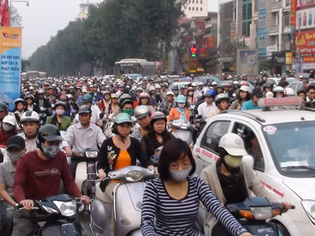 Hà Nội vẫn tắc đường trầm trọng