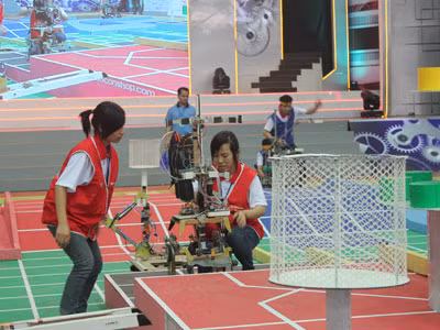 Rực lửa vòng loại Robocon Việt Nam 2012 tại Hà Nội