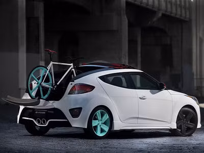 Hyundai Veloster mui cuộn độc đáo