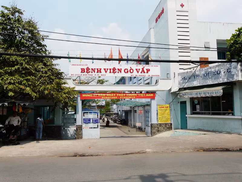 BV quận Gò Vấp đang bị nhiều bệnh nhân mổ mắt khiếu nại Ảnh: L.N