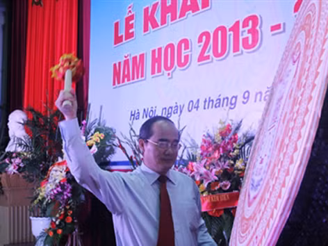 Phó Thủ tướng đánh trống khai trường tại ĐH Y Hà Nội