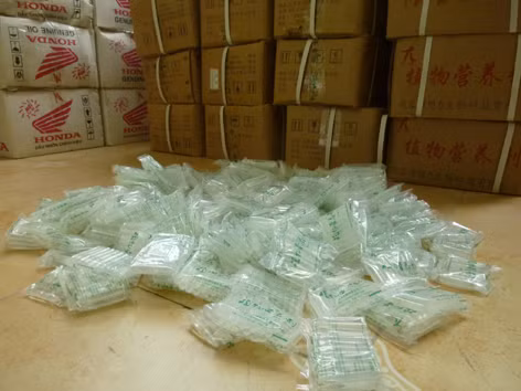 Thu 80.000 lọ thuốc kích thích giá đỗ