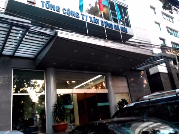 Trụ sở Tổng Cty Xây dựng Hà Nội tại