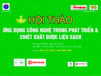 Dược liệu sạch Việt Nam trước cơ hội và thách thức