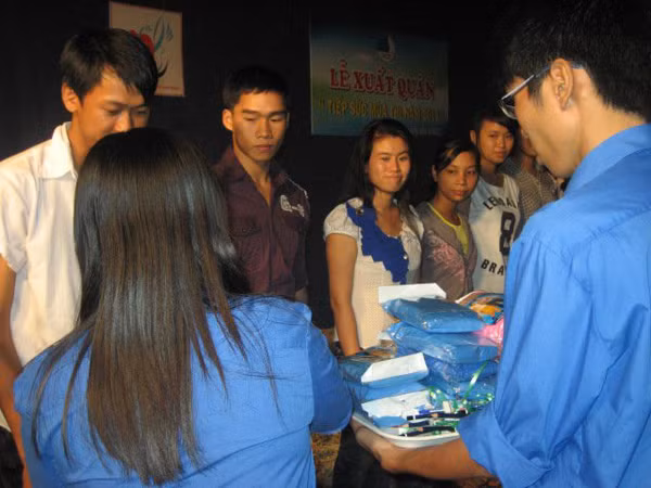 Ra quân tiếp sức mùa thi của tỉnh Lâm Đồng