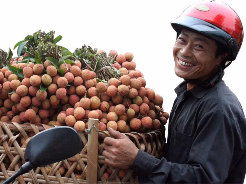 Nụ cười được giá của lão nông Từ Văn Thư
