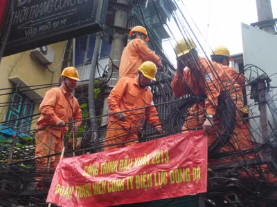 Dấu ấn ngành điện Thủ đô