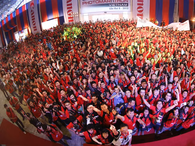 Bắt đầu cuộc thi Canon PhotoMarathon tại Hà Nội