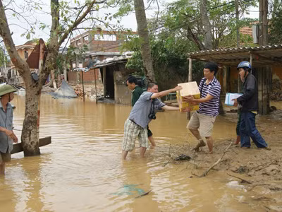 Tác nghiệp giữa nỗi đau kép
