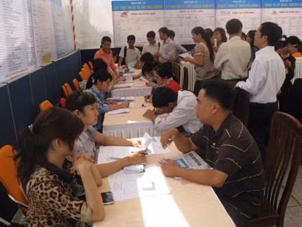 Ðào tạo nghề và giải quyết việc làm cho thanh niên