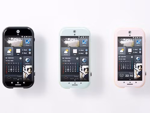 Smartphone tích hợp đồng hồ độc đáo