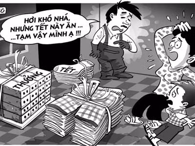 Những món thưởng Tết... khó nuốt