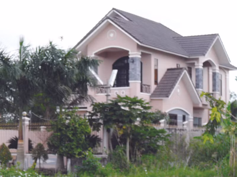 Biệt thự của ông Mười. Ảnh: Tuấn Anh