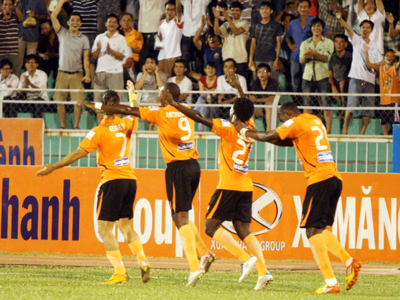Tân binh Sài Gòn FC tiếp tục bay cao tại V.League Ảnh: Tường Vũ