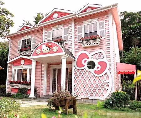 Mê mẩn với ngôi nhà Hello Kitty