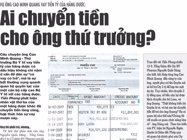 Ông Thứ trưởng từng bị đề nghị cho thôi chức