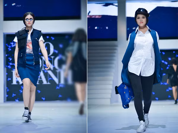 Ngọc Hân, Hoàng Anh cá tính với thời trang 'hầm hố'
