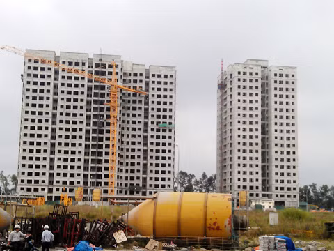 Nhà giá rẻ tiếp tục là tâm điểm của thị trường địa ốc đầu năm. Ảnh: Hoàng Lan