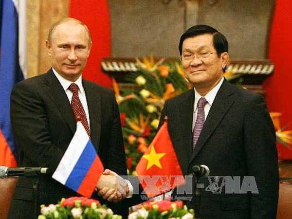 Việt Nam-Liên bang Nga ra tuyên bố chung