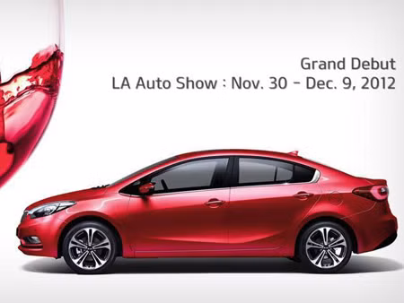 2014 Kia Forte trình làng tại Los Angeles
