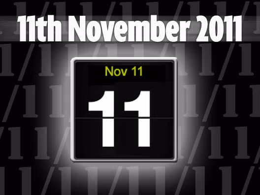 11 điều thú vị về ngày 11-11-2011