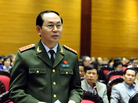Bộ trưởng Bộ Công an Trần Đại Quang. Ảnh: Hồng Vĩnh