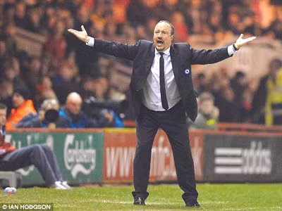 Benitez tính nước chia tay Chelsea