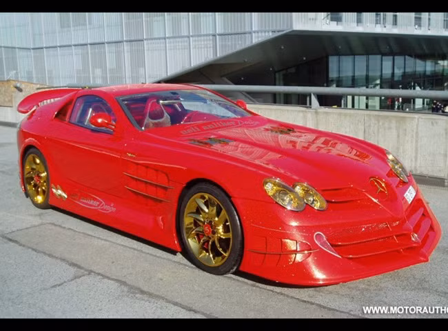 11 triệu USD cho Mercedes-McLaren SLR mạ vàng