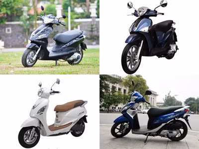 Năm xe ga phù hợp cho cô giáo