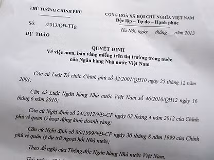 Chính phủ sắp ra quyết định bình ổn giá vàng