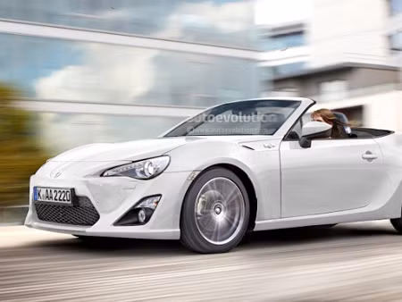 Toyota GT 86 bản mui trần’ giá mềm sắp xuất hiện