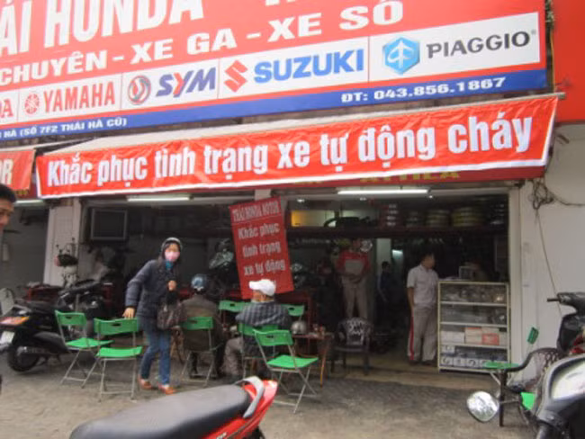 Dịch vụ xe máy thời kỳ… dễ cháy