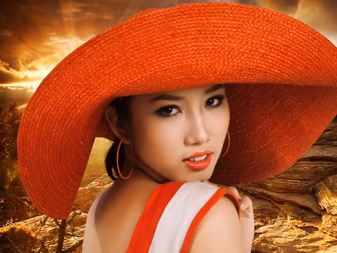 'Bồ' của đạo diễn Quang Hải điệu đà nón cam