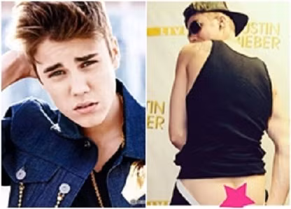 Justin Bieber khoe vòng 3 phản cảm