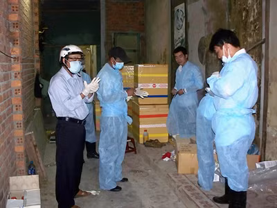 Ninh Thuận công bố dịch trên đàn yến
