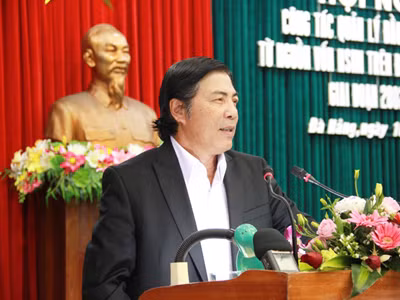 Ông Nguyễn Bá Thanh: Không ít cán bộ có cái thói "vừa ăn vừa phá" Ảnh: Nguyễn Huy