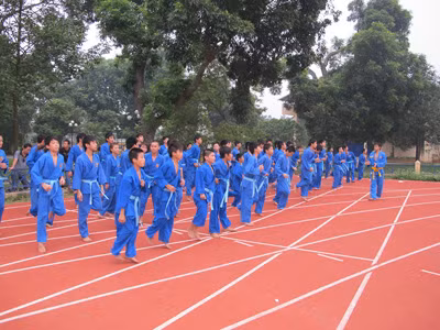 Cảm hóa học sinh cá biệt bằng võ đạo