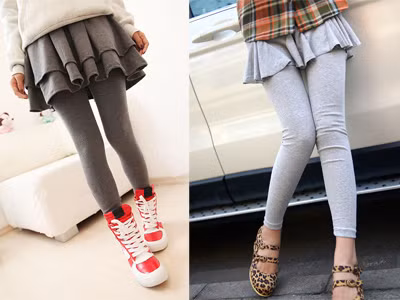 Legging liền váy cho mùa đông thêm điệu đà