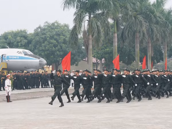 Hội thao diễn tập bảo vệ kỳ họp Đại hội đồng Interpol lần thứ 80