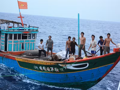 Nhiều tàu thuyền chìm vì ảnh hưởng siêu bão Haiyan