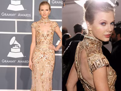Những chiếc váy hàng hiệu tại lễ trao giải Grammy
