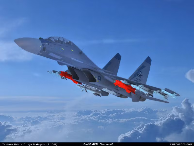 Nga mang Su-30MKM tiên tiến tới Malaysia